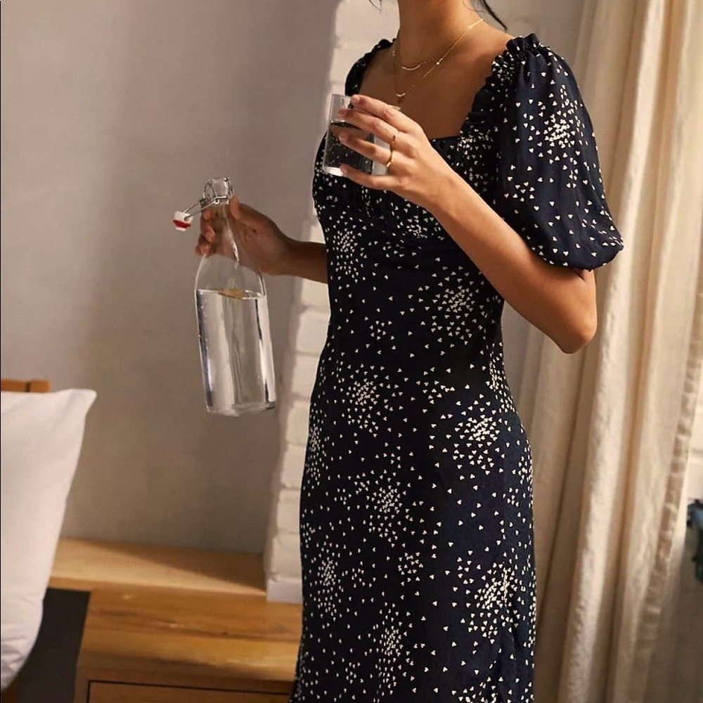 Juliet Heart Print dress